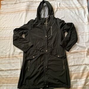 s.Oliver Lightweight Jacket in Dark Green Size 12